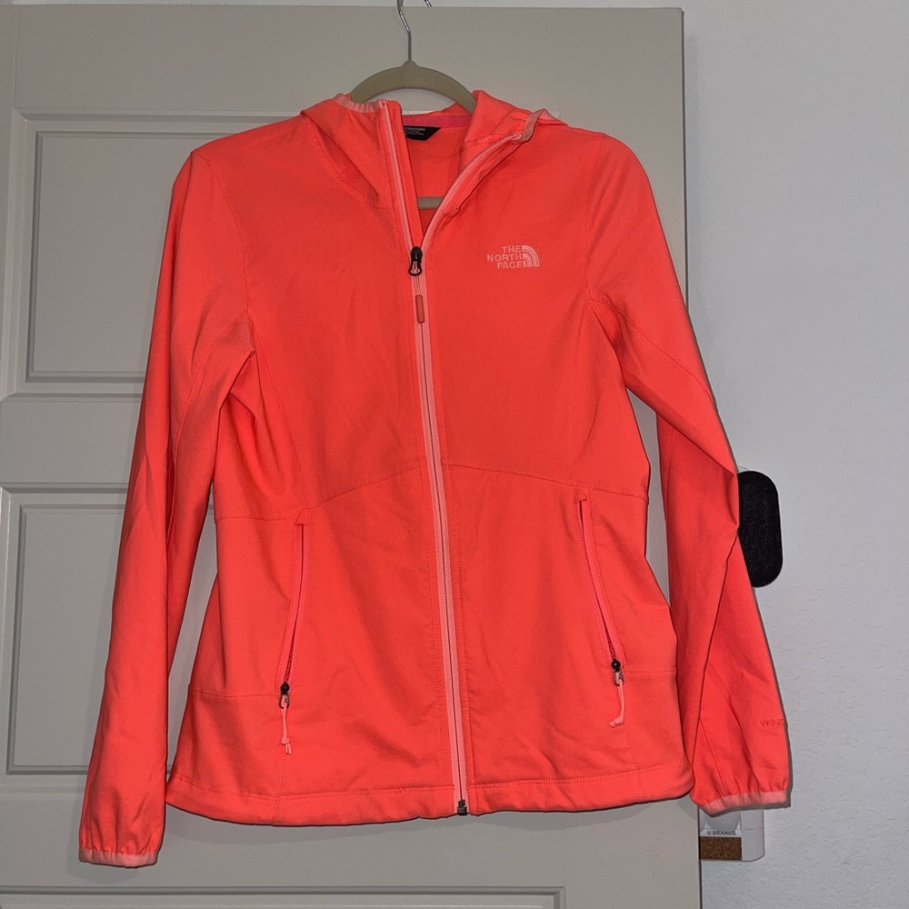 NEON Pink North Face Rain Jacket